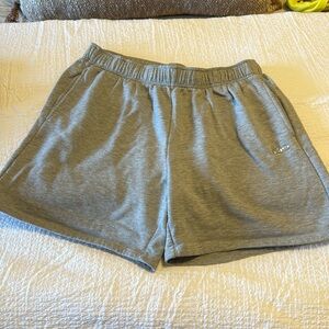 ALO Yoga Heather Gray Athletic Shorts